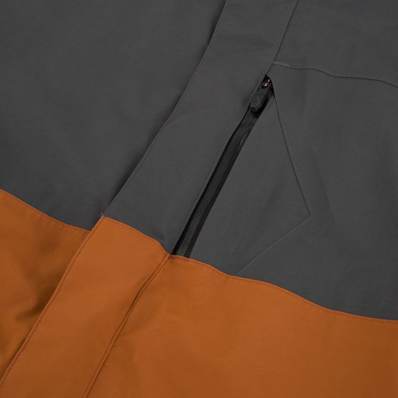 Pánska snowboardová bunda Volcom L Ins Gore-Tex caramel 5