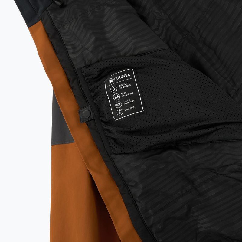 Pánska snowboardová bunda Volcom L Ins Gore-Tex caramel 6