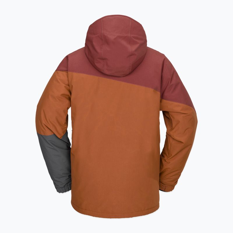 Pánska snowboardová bunda Volcom Primry Ins caramel 5