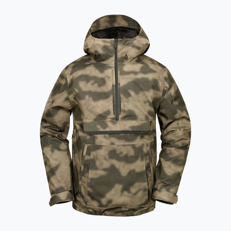 Pánska snowboardová bunda Volcom Brighton Pullover camouflage 8