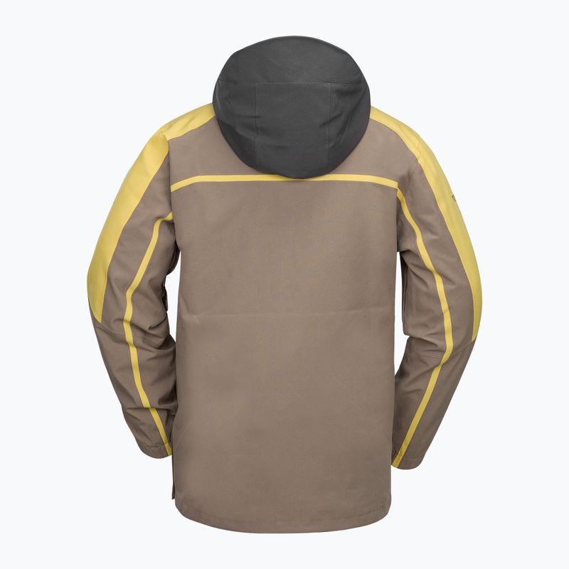 Pánska snowboardová bunda Volcom Brighton Pullover chestnut brown 9