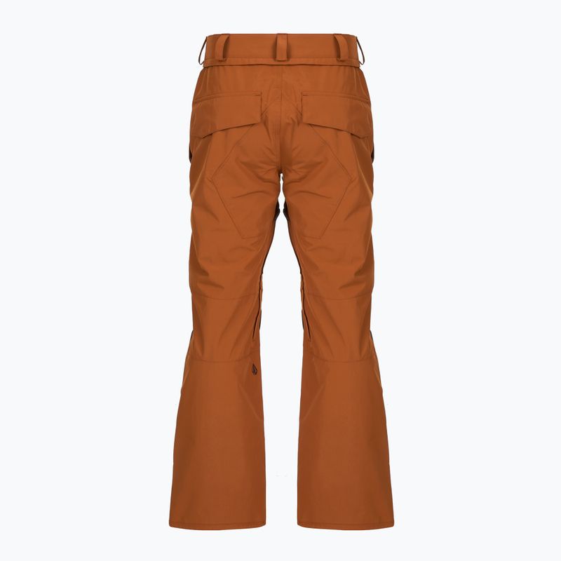 Pánske snowboardové nohavice Volcom Roan caramel 8