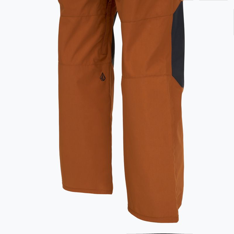 Pánske snowboardové nohavice Volcom Roan caramel 10