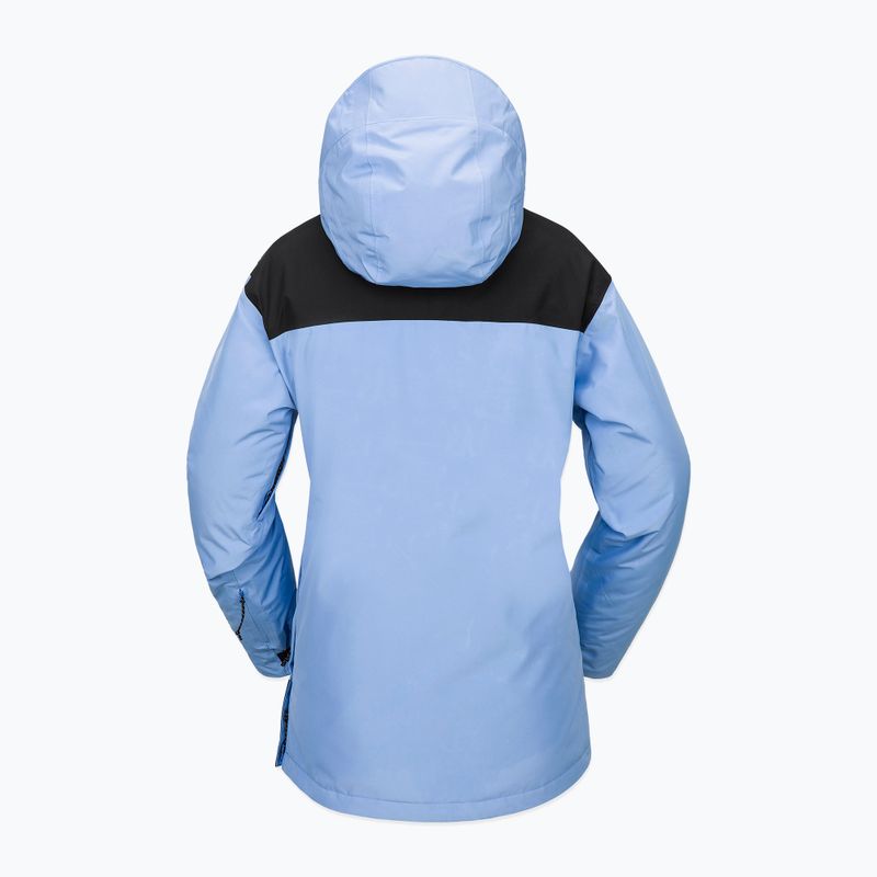 Dámska snowboardová bunda Volcom Fern Ins Gore Pullover crystal blue 10