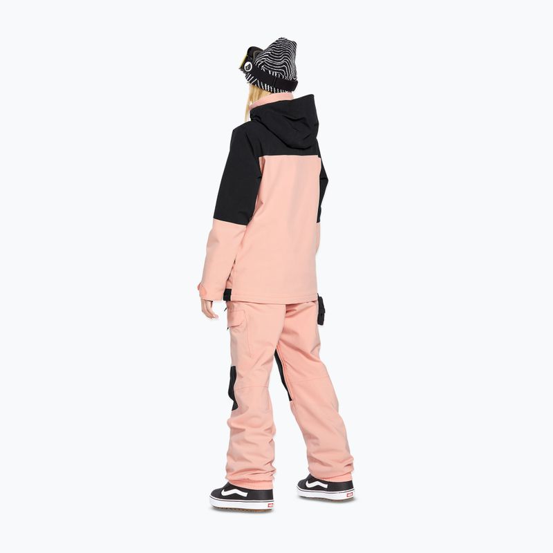 Dámska snowboardová bunda Volcom Shelter 3D Stretch coral haze 3