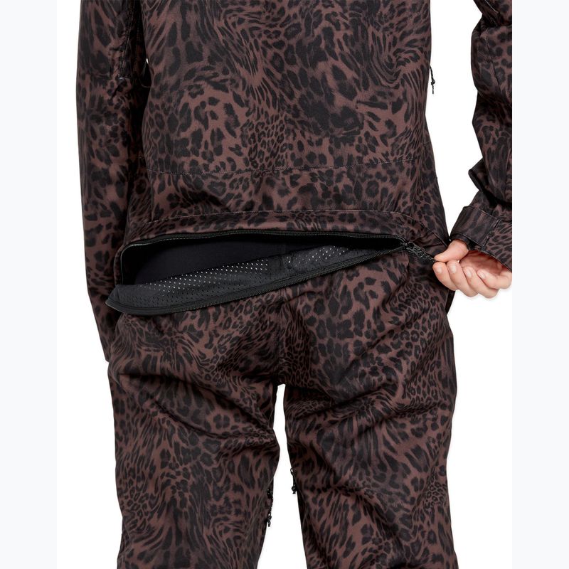 Dámsky snowboardový oblek Volcom Shiloh Snow leopard 9
