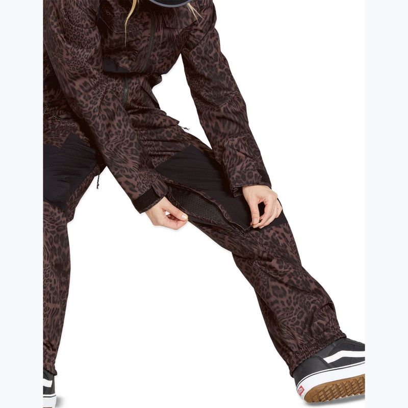 Dámsky snowboardový oblek Volcom Shiloh Snow leopard 10
