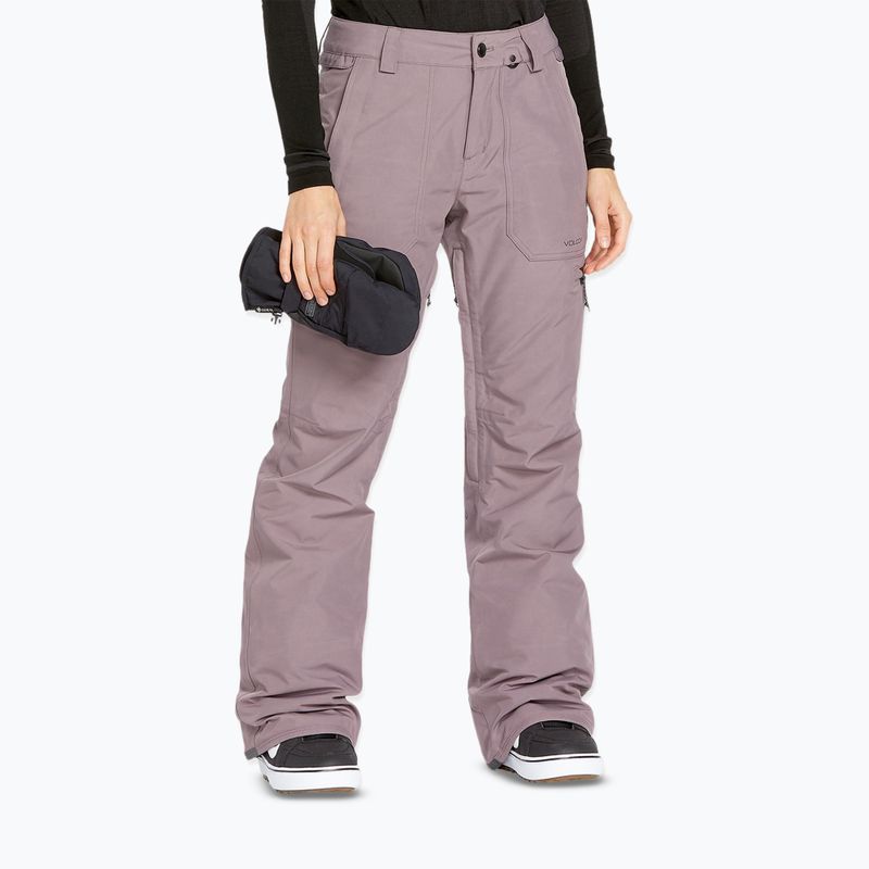 Dámske snowboardové nohavice Volcom Knox Ins Gore-Tex dusty lavender