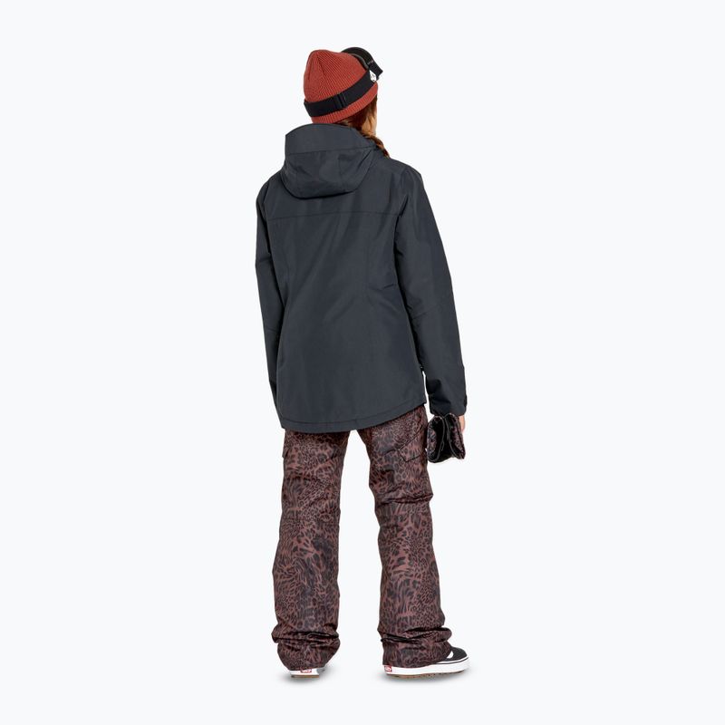 Dámske snowboardové nohavice Volcom Bridger Ins leopard 5