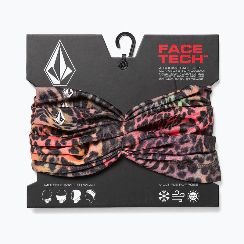 Dámsky snowboardový komín Volcom Face Tech Multi-Tube acid