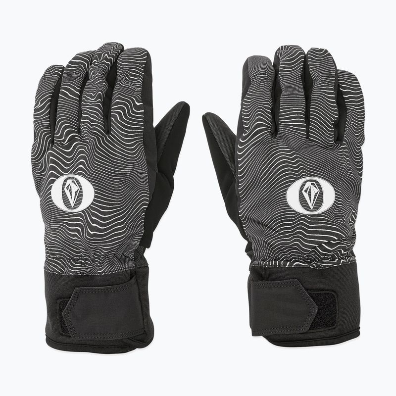 Pánske rukavice Volcom V.Co Crail Snowboard Glove black print 5