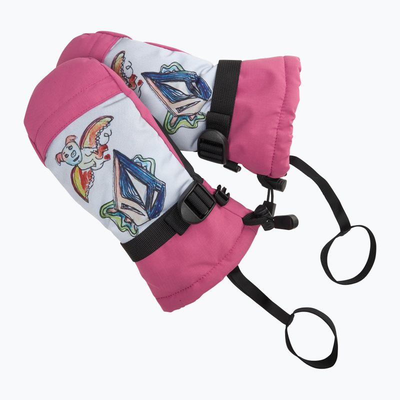 Detské snowboardové rukavice Volcom Day Saver Youth Mitt blurred violet 6