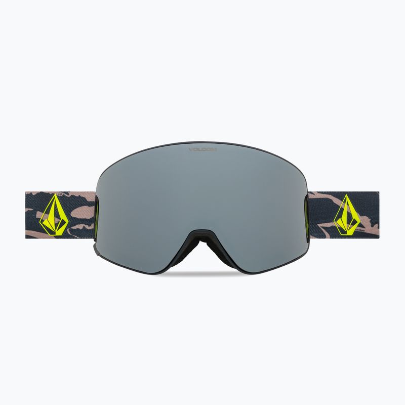 Lyžiarske okuliare Volcom Odyssey camo/silver chrome/yellow 2