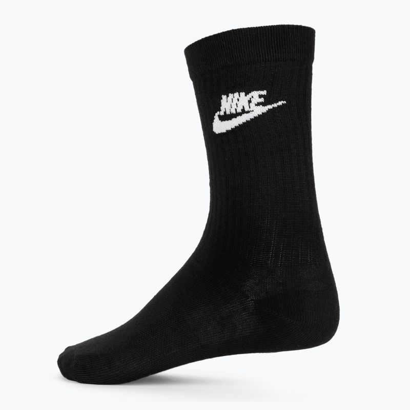 Ponožky Nike Sportswear Everyday Essential 3 pary black/white 2