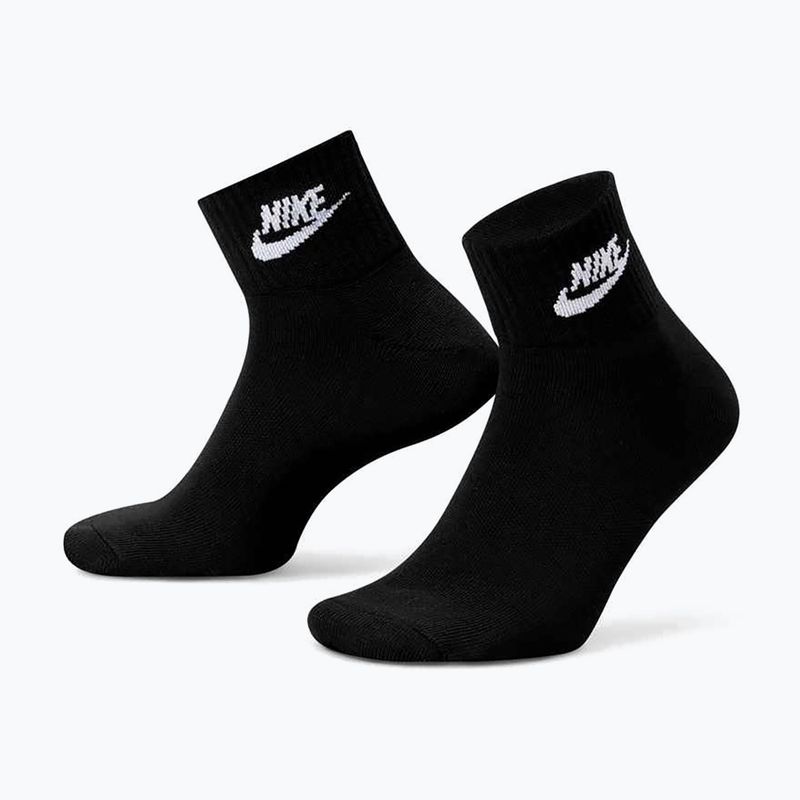 Ponožky Nike Everyday Essential 3 páry black/white 8