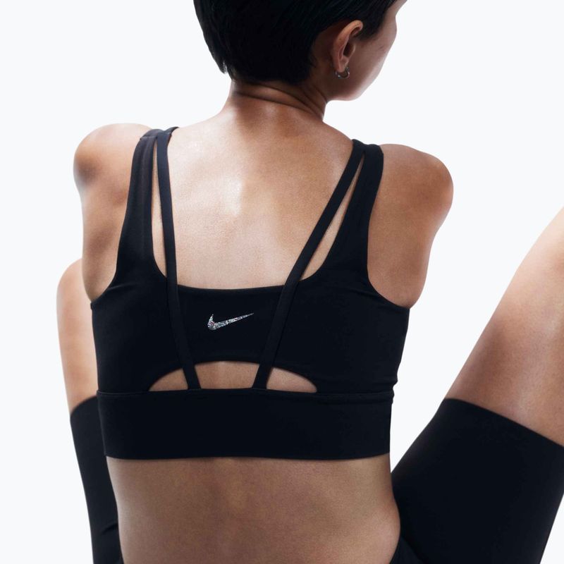 Športová podprsenka Nike Zenvy Medium-Support black/sail 6