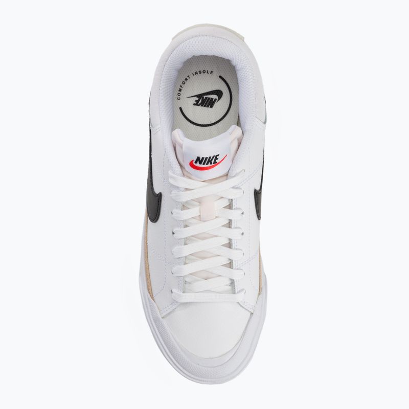 Dámska obuv Nike Court Legacy Lift white/hemp/team orange/black 6