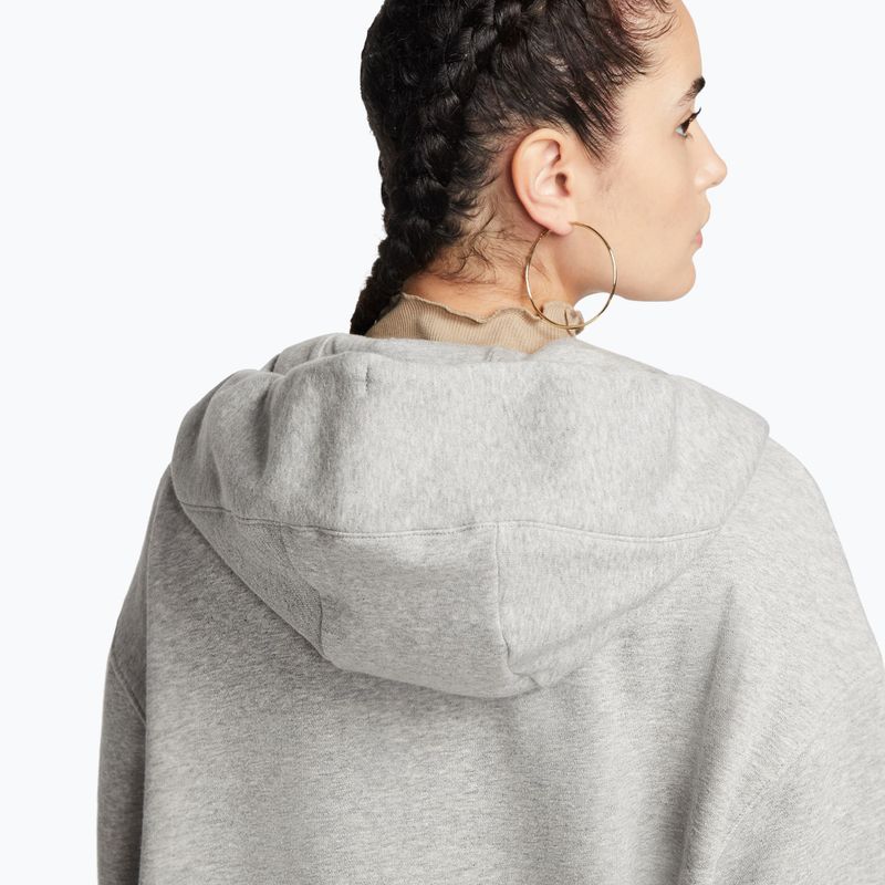 Dámska mikina  Nike Sportswear Phoenix Fleece dark grey heather/sail 5