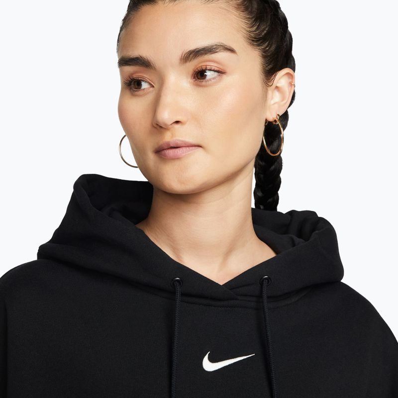 Dámska mikina Nike Sportswear Phoenix Fleece Oversized black/sail 5
