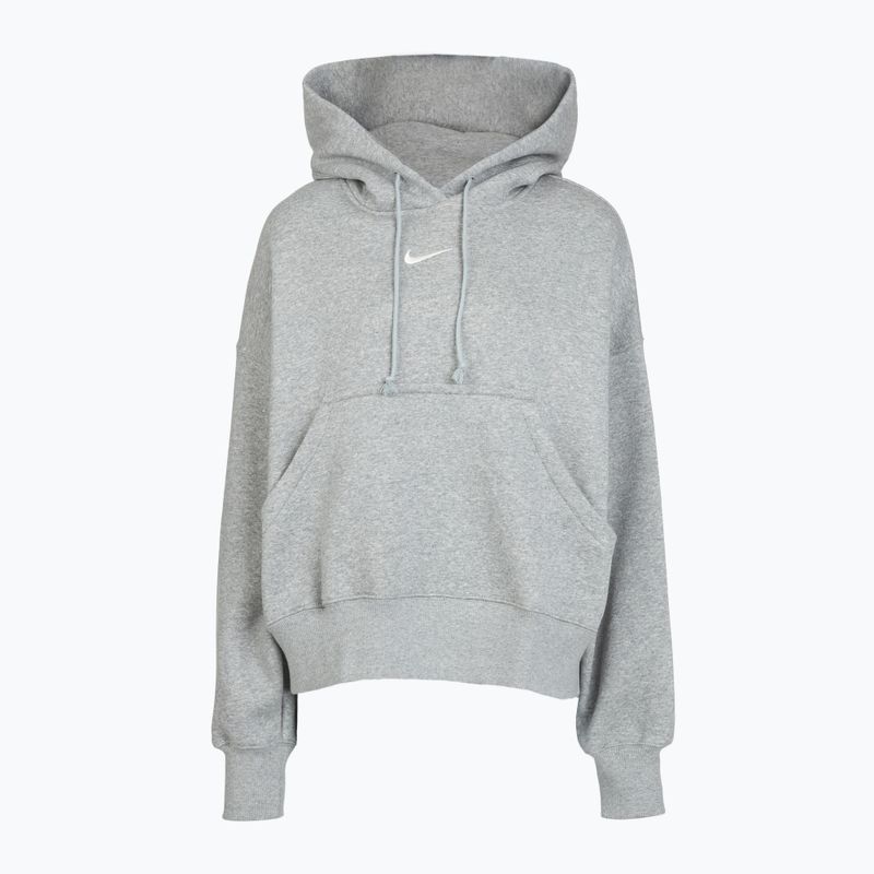 Dámska mikina Nike Sportswear Phoenix Fleece Oversized dark grey heather/sail 9