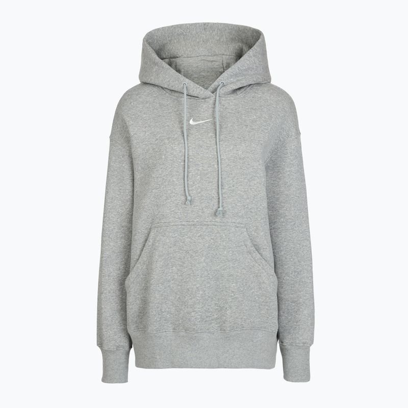 Dámska mikina Nike Sportswear Phoenix Fleece Oversized dark grey heather/sail 6
