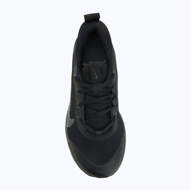 Detské topánky Nike Omni Multi-Court black/anthracite 5