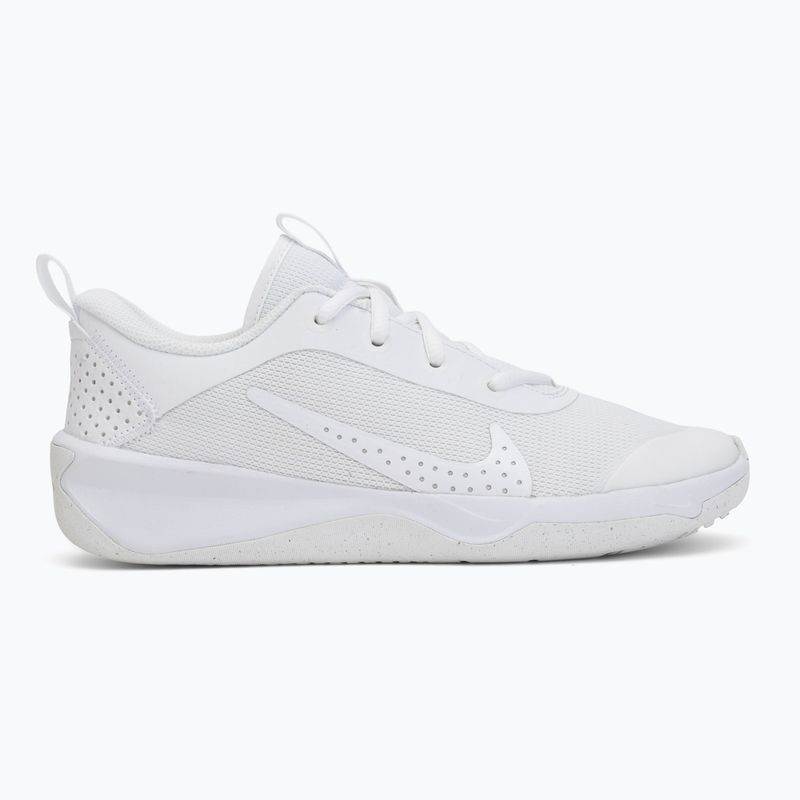 Detské topánky Nike Omni Multi-Court white/pure platinum/white 2
