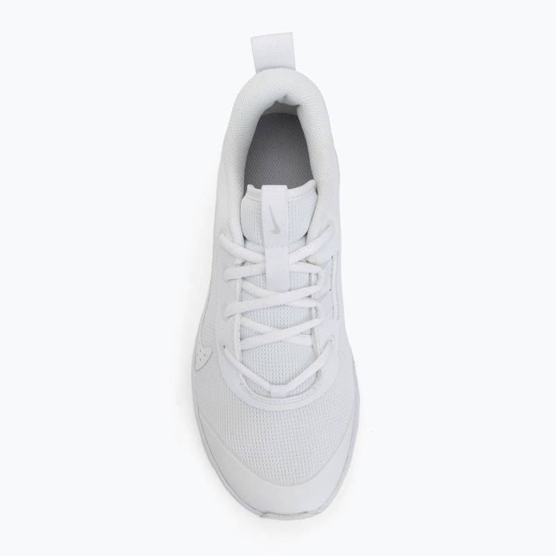 Detské topánky Nike Omni Multi-Court white/pure platinum/white 5