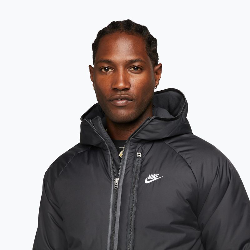 Pánska bunda Nike Sportswear Therma-FIT Repel dark smoke grey/dark smoke grey/white 4