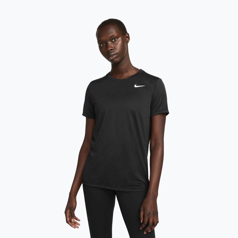 Dámske tréningové tričko Nike Dri-Fit black/white