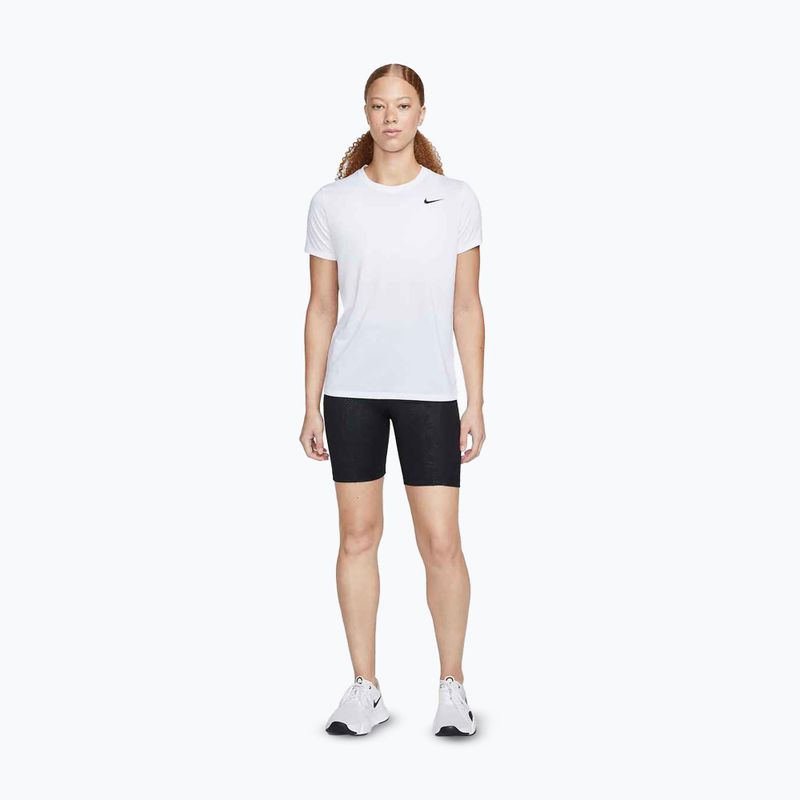 Dámske tréningové tričko Nike Dri-Fit white/black 2