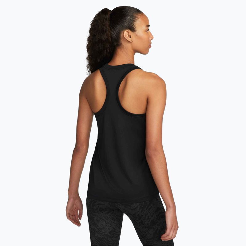 Dámske tréningové tielko Nike Dri-Fit Racerback Tank Top black 3