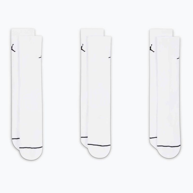 Ponožky Jordan Everyday 3 pairs white/black