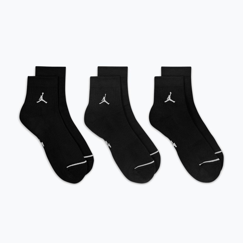 Ponožky Jordan Everyday Ankle 3 pairs black/white 6