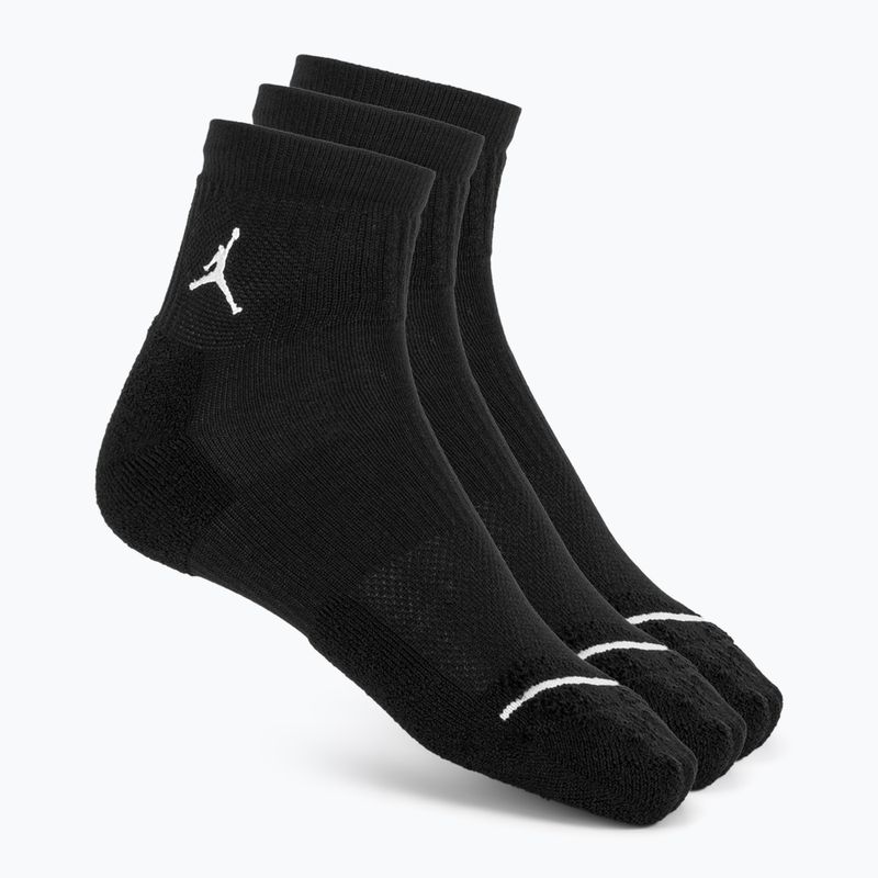 Ponožky Jordan Everyday Ankle 3 pairs black/white