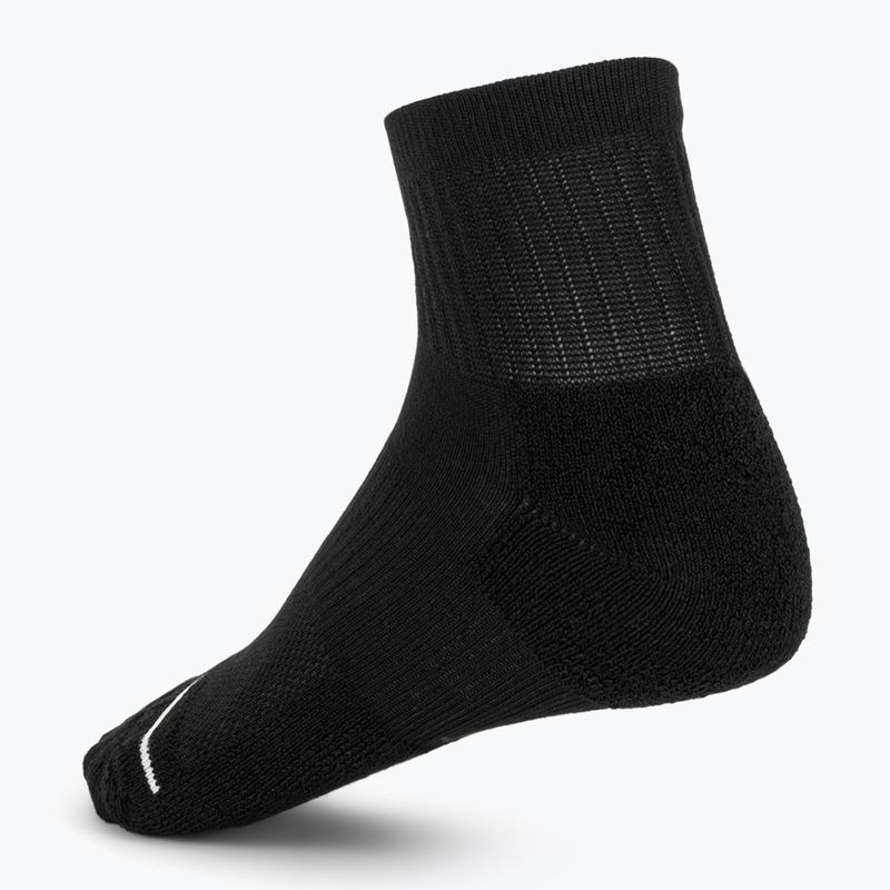 Ponožky Jordan Everyday Ankle 3 páry black/white 2
