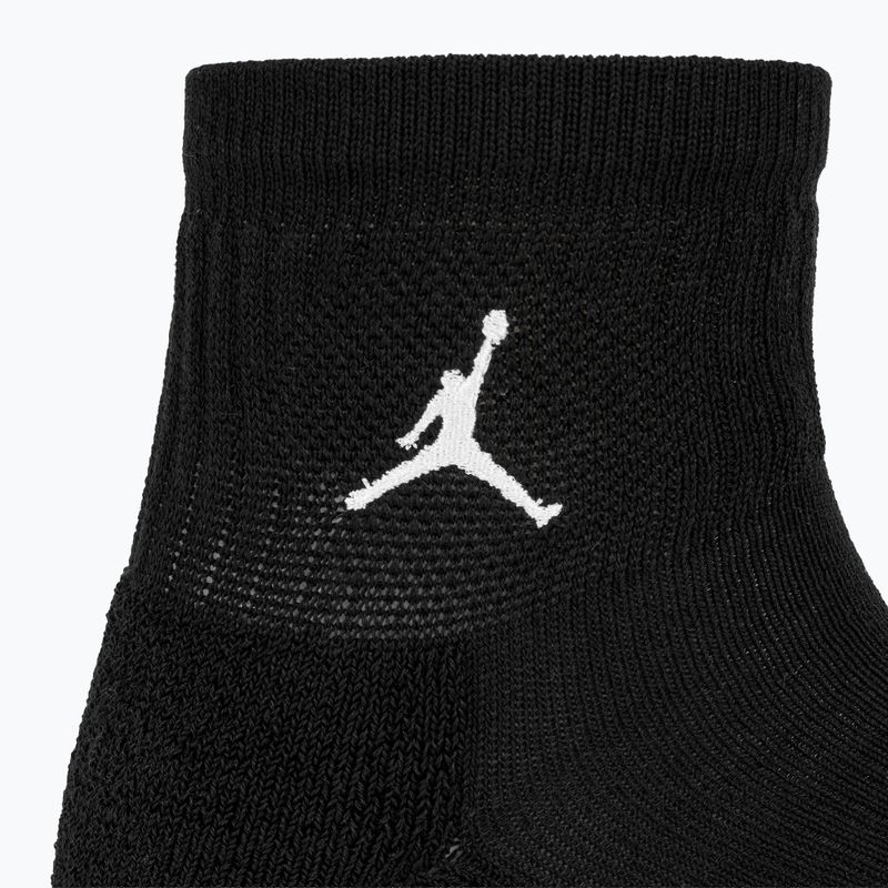Ponožky Nike Jordan Everyday Ankle 3 páry black/white 3