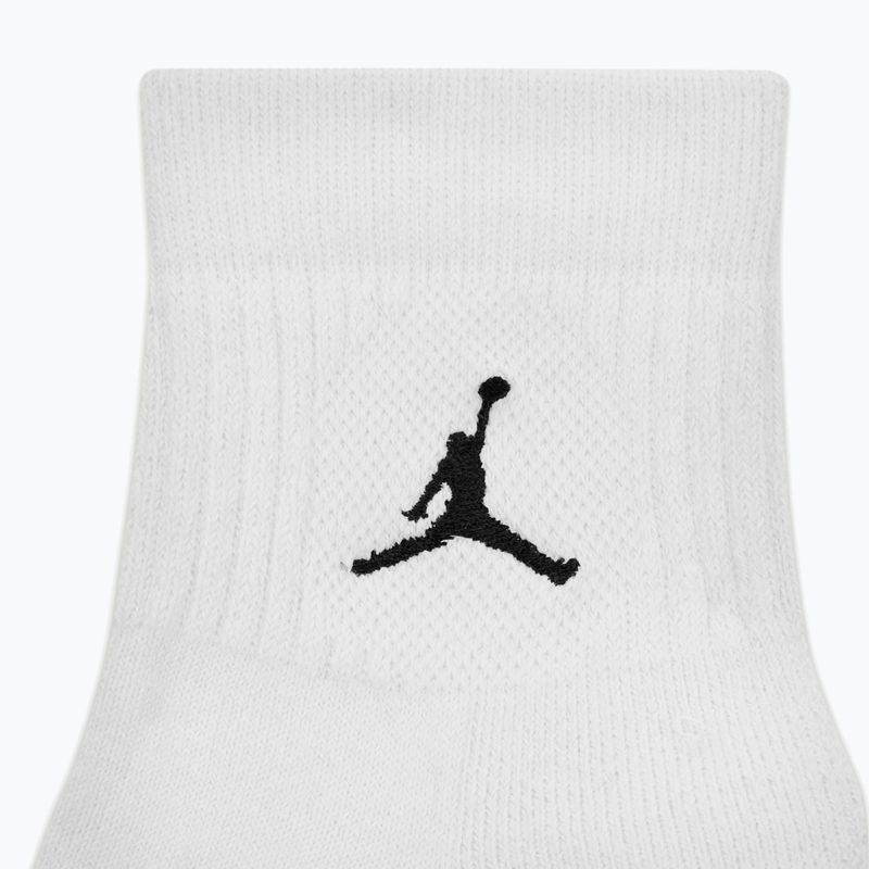 Ponožky Nike Jordan Everyday Ankle 3 páry white/black 4