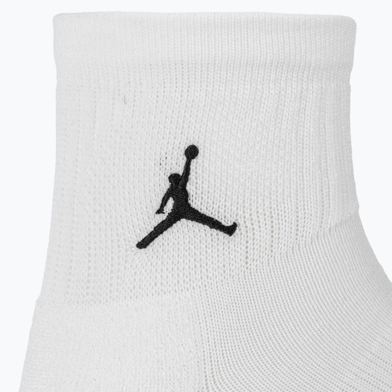 Ponožky Jordan Everyday Ankle 3 pairs white/black 3