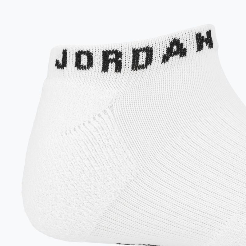 Ponožky Jordan Everyday No-Show 3 pairs white/black 3