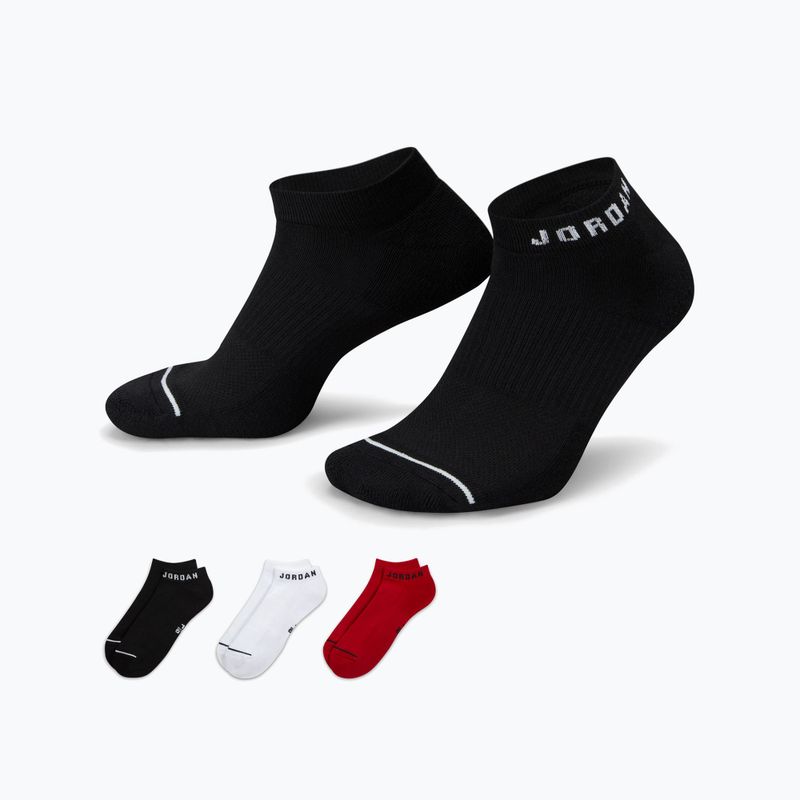 Ponožky Jordan Everyday No-Show 3 pairs multi-color 10