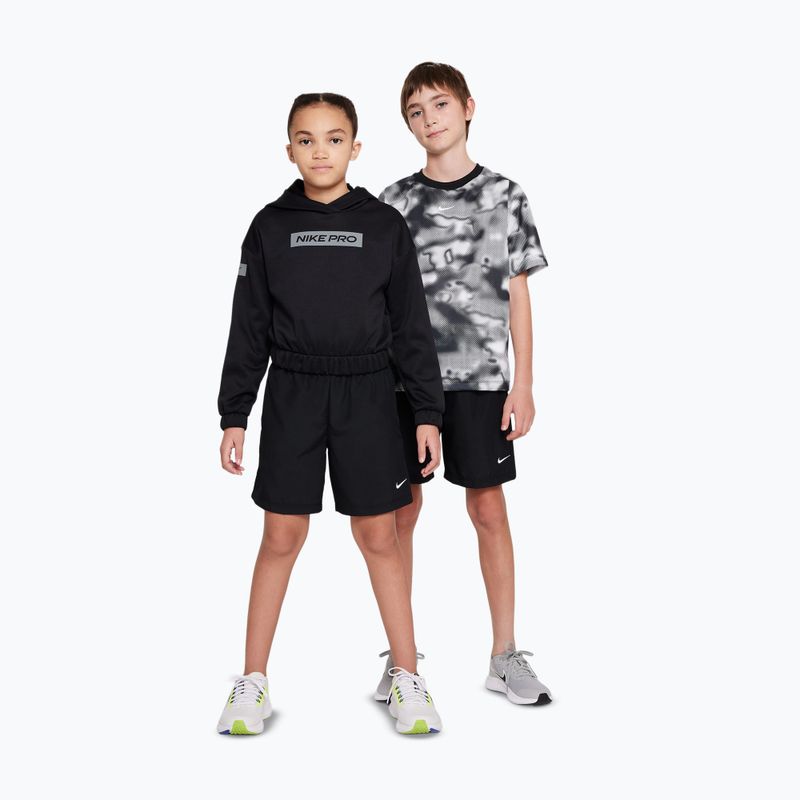 Detské tréningové šortky Nike Dri-Fit Multi black/white 2