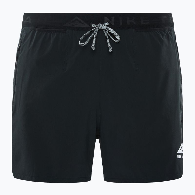 Pánske bežecké šortky Nike Trial Second Sunrise Dri-Fit black/dark smoke grey/white