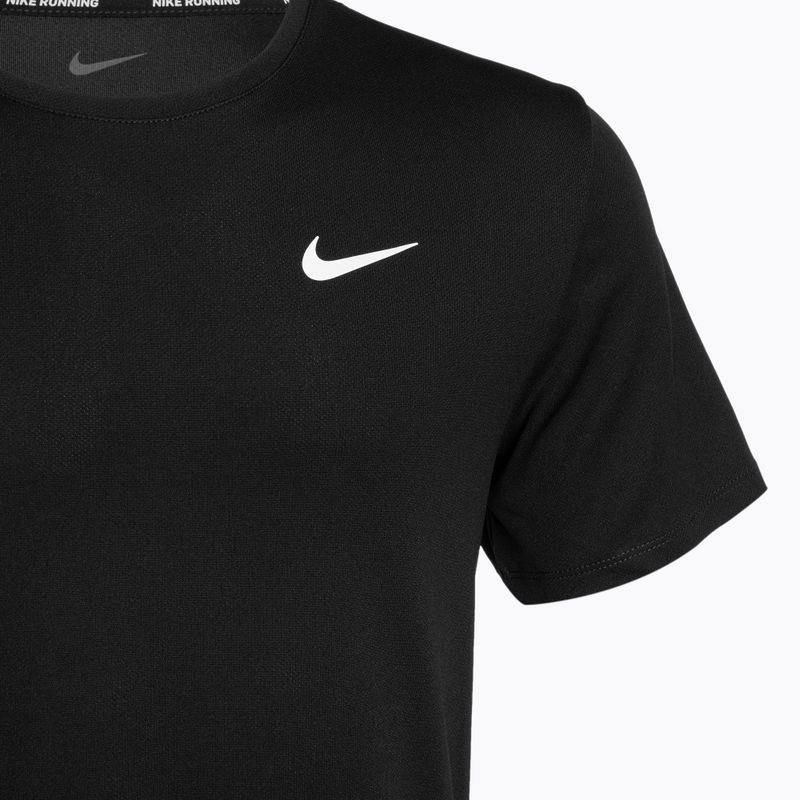 Pánske bežecké tričko Nike Miler Dri-Fit UV black 3