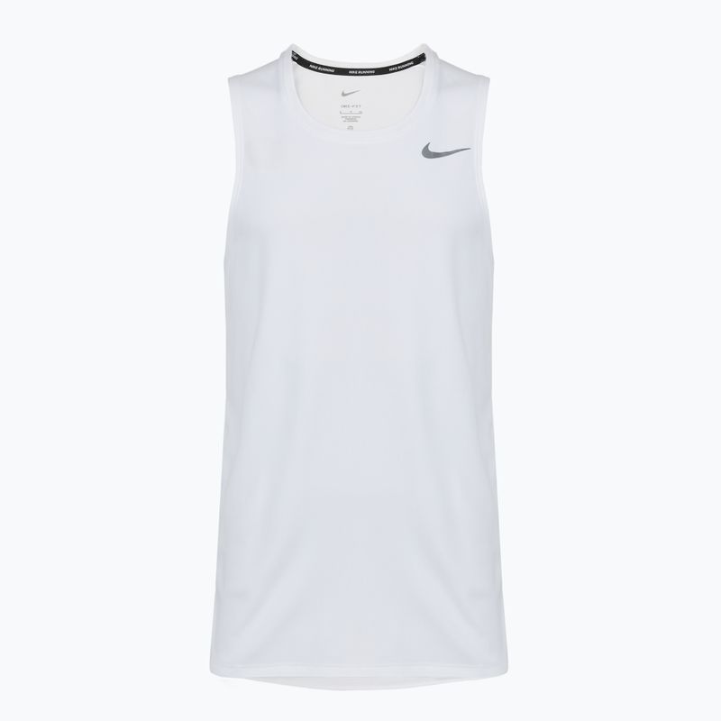 Pánske bežecké tričko Nike Dri-Fit Miler white 7