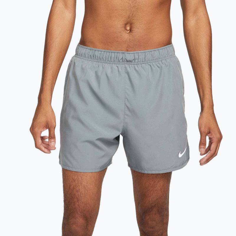 Pánske šortky Nike Dri-Fit Challenger 7" Brief-Lined smoke grey/smoke grey/black 3