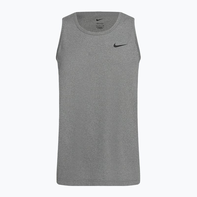 Pánske tréningové tielko Nike Dri-Fit Hyverse smoke grey/heather/black