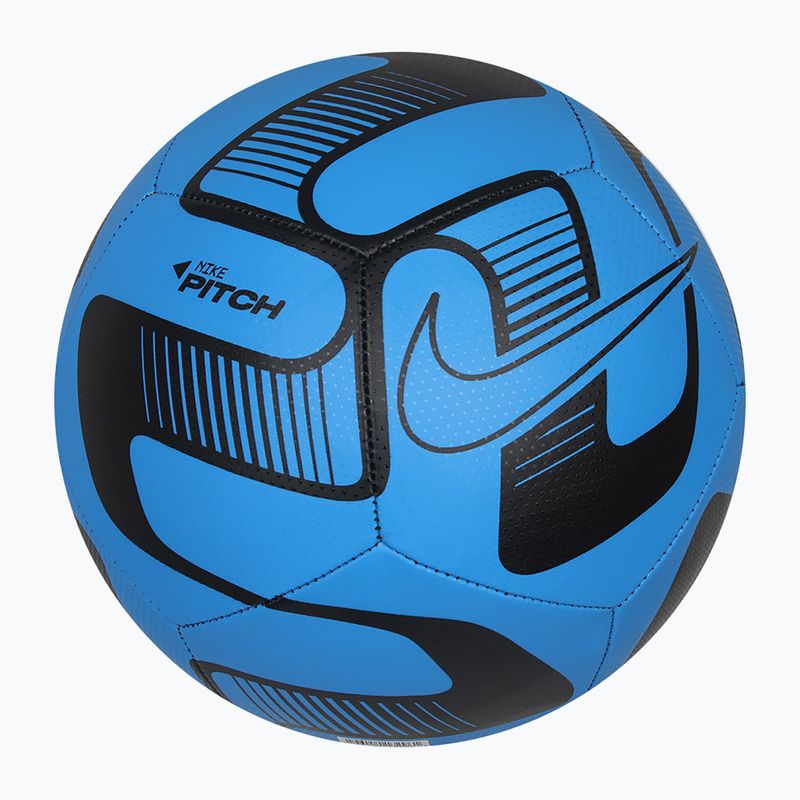 Futbalová lopta Nike Pitch futbal foto modrá/foto modrá/čierna veľkosť 4 4