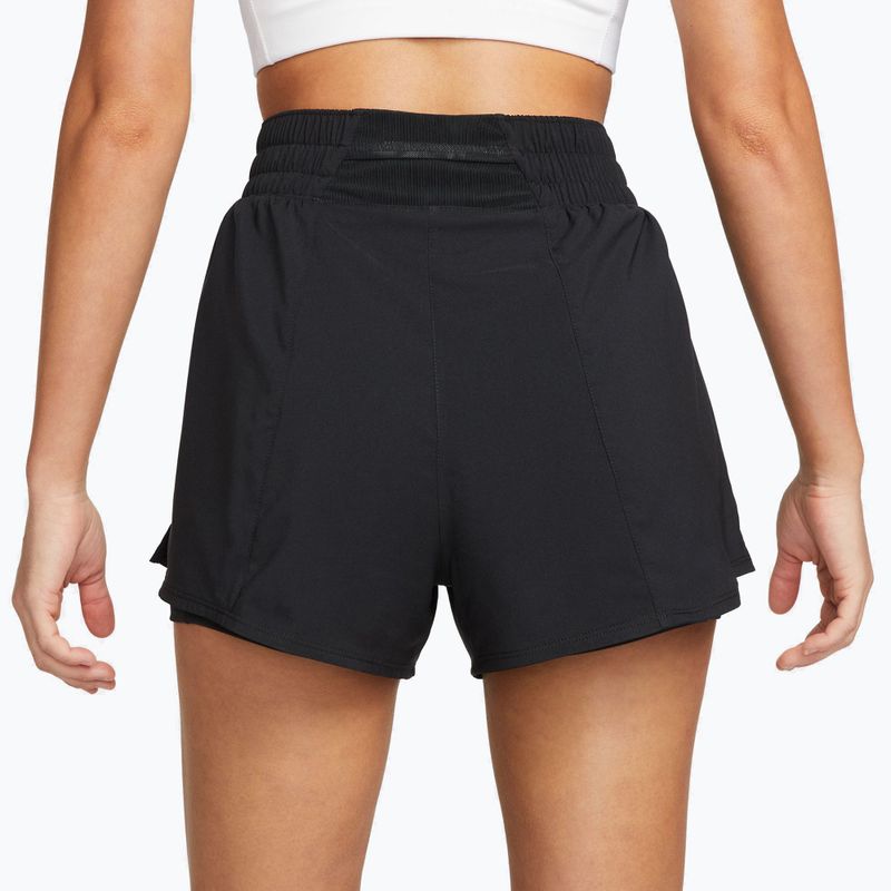 Dámske šortky Nike One Dri-Fit High-Waisted 3" 2In1 black 4