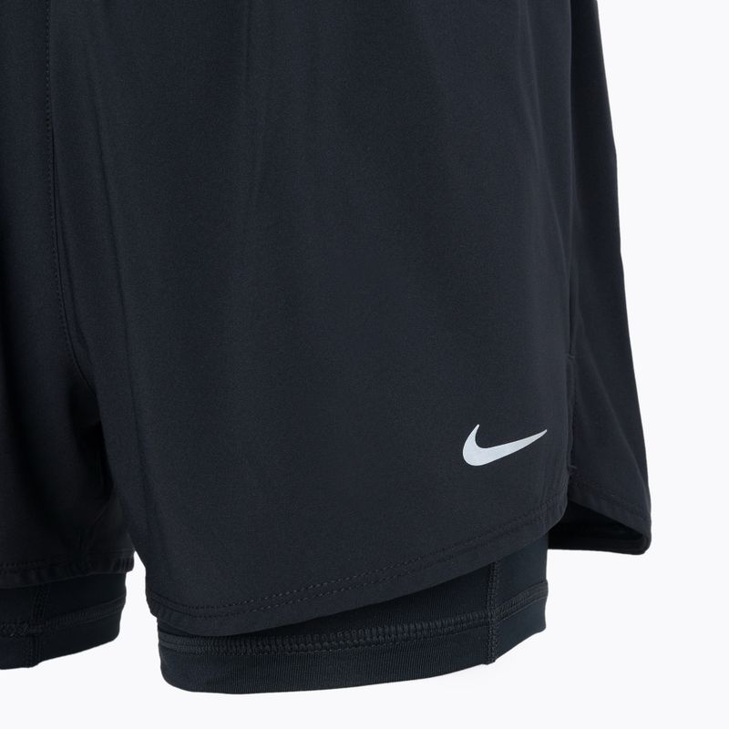 Dámske šortky Nike One Dri-Fit High-Waisted 3" 2In1 black 3